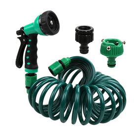 PiscatorZone EVA recoil hose extended reach for watering large beds