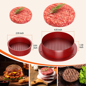 Pisol 4 in-1 parts kit with patty mold and press components