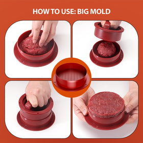 Pisol stuffed burger feature enabling stuffed burgers with ease