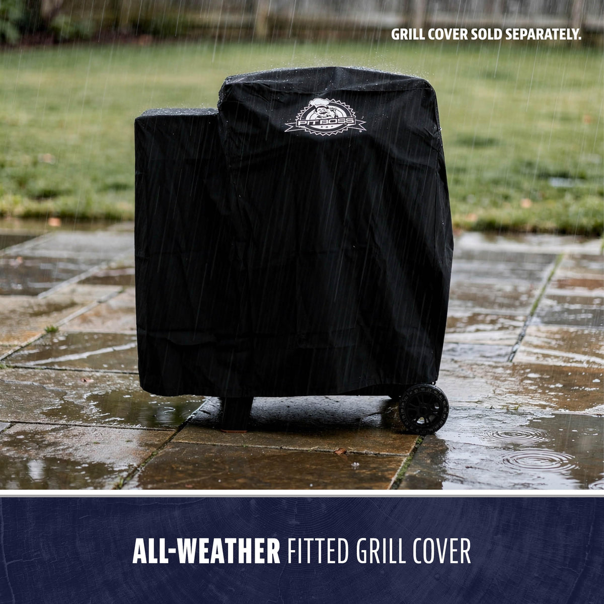 Pit Boss 500FB2 outdoor patio setup ideal for backyard gatherings.