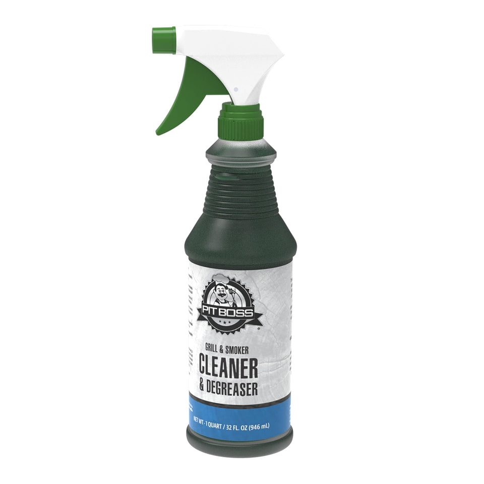 Pit Boss 67290 smoker cleaner grill tool in green removes grease for a clean grill.
