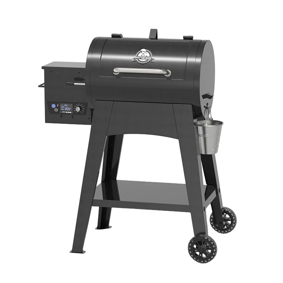 Pit Boss PB440FB1 front view for a durable backyard grilling experience.