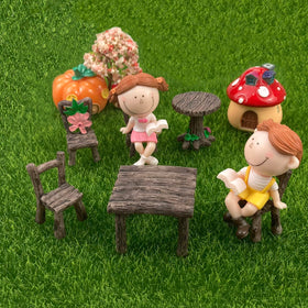 Pivnasy DIY fairy garden decor accessories spark creative micro landscapes.