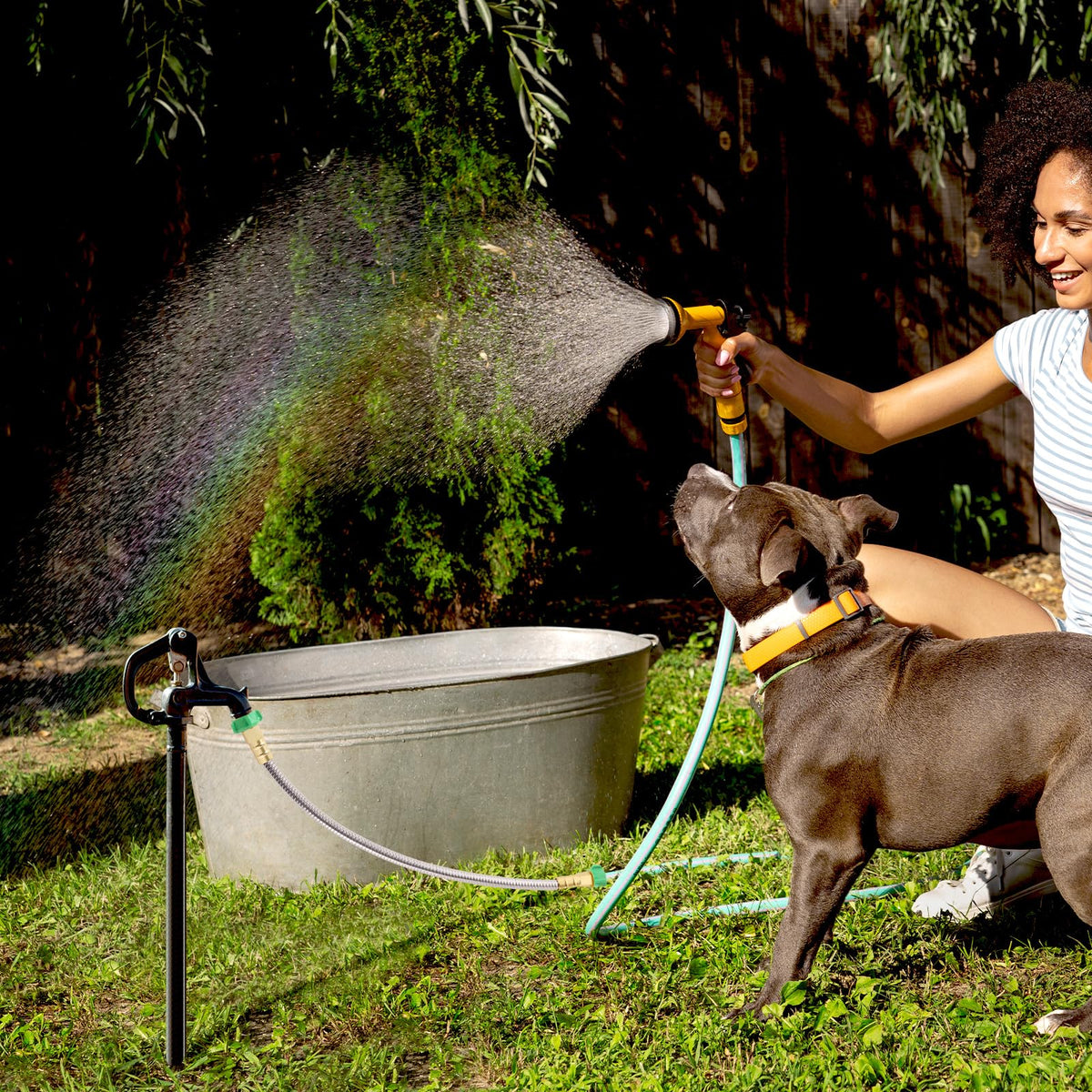 PJT anti-puncture, drag-proof design handles rough terrain and playful pets.