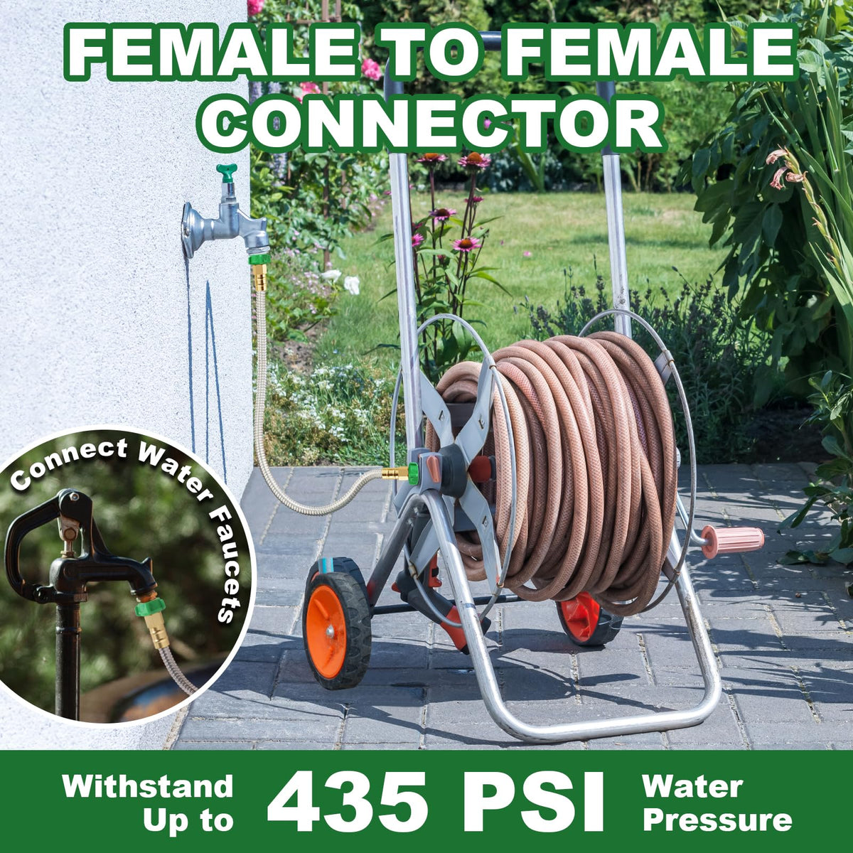 PJT Compatible with hose reels and standard hoses for versatility.
