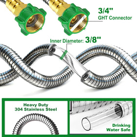 PJT attaches to hose reels for extended outdoor cleaning setups.