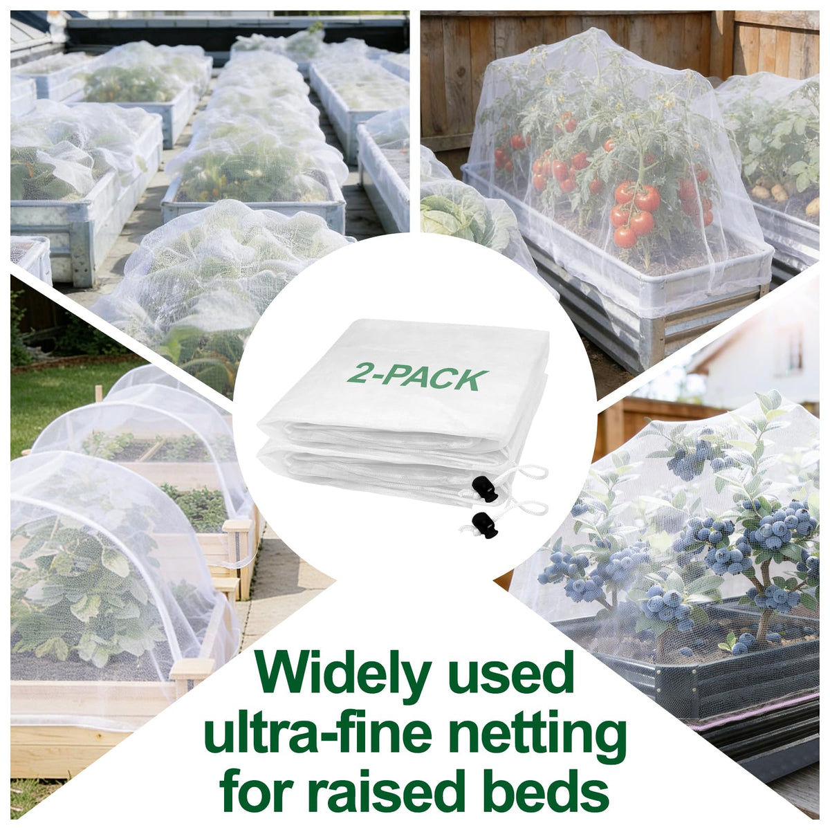 PJT netting protects vegetables and flowers from small animals