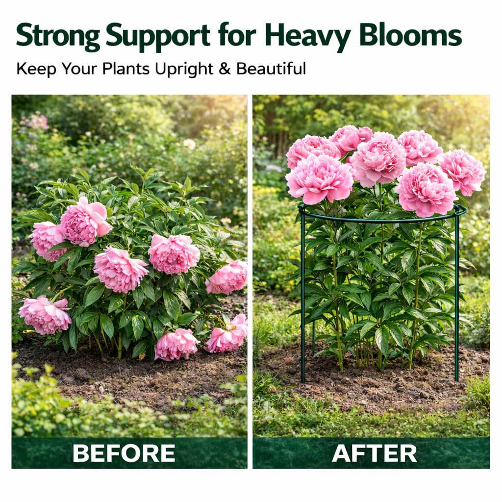 PJT sturdy plant stakes deliver reliable indoor and outdoor stability.