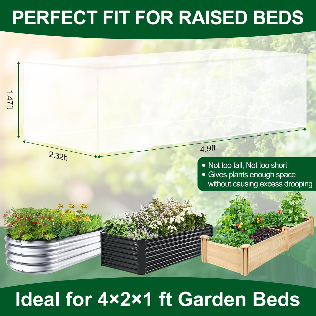 PJT ultra-fine mesh close-up with dense weave protecting plants from pests