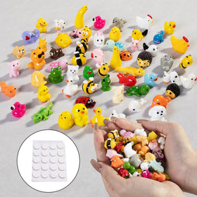 pkaoakyo butterfly figurine adds color to jars, shelves, and dollhouses