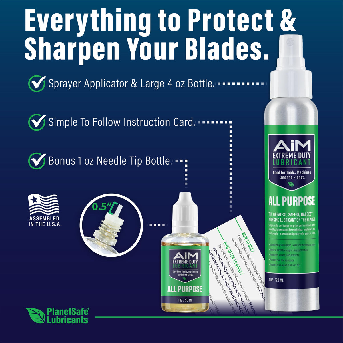 PlanetSafe Hedge Trimmer Cleaner dissolves sap and resin for easier maintenance.