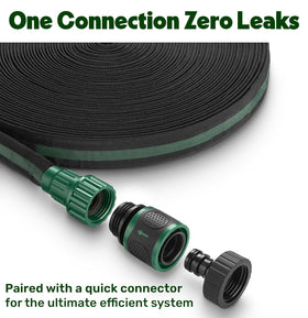 Plant & Plot leakproof quick-connect ensures tool-free, watertight setup.