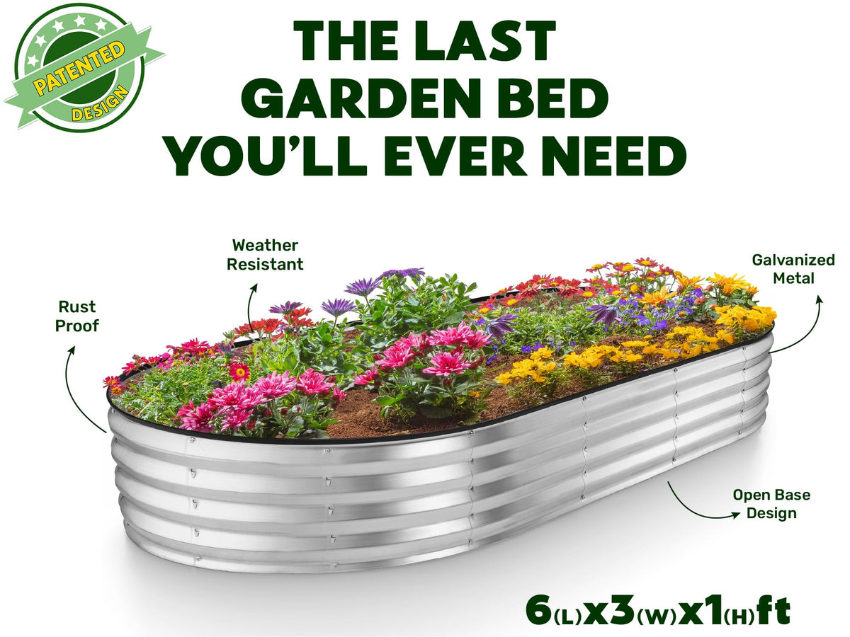Plant & Plot rust-resistant zinc coating protects against weather