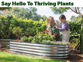 Plant & Plot tool-free assembly for quick setup