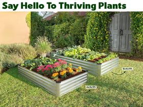 Plant & Plot weather-resistant garden bed built for outdoor use