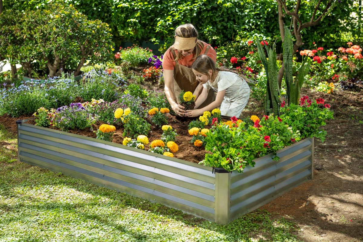 Plant & Plot community donation scene emphasizing support for schools and local gardens
