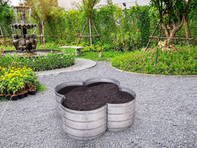 Plant & Plot bed supports community initiatives and classroom gardens.