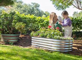 Plant & Plot warranty and community impact section signals value beyond the product.