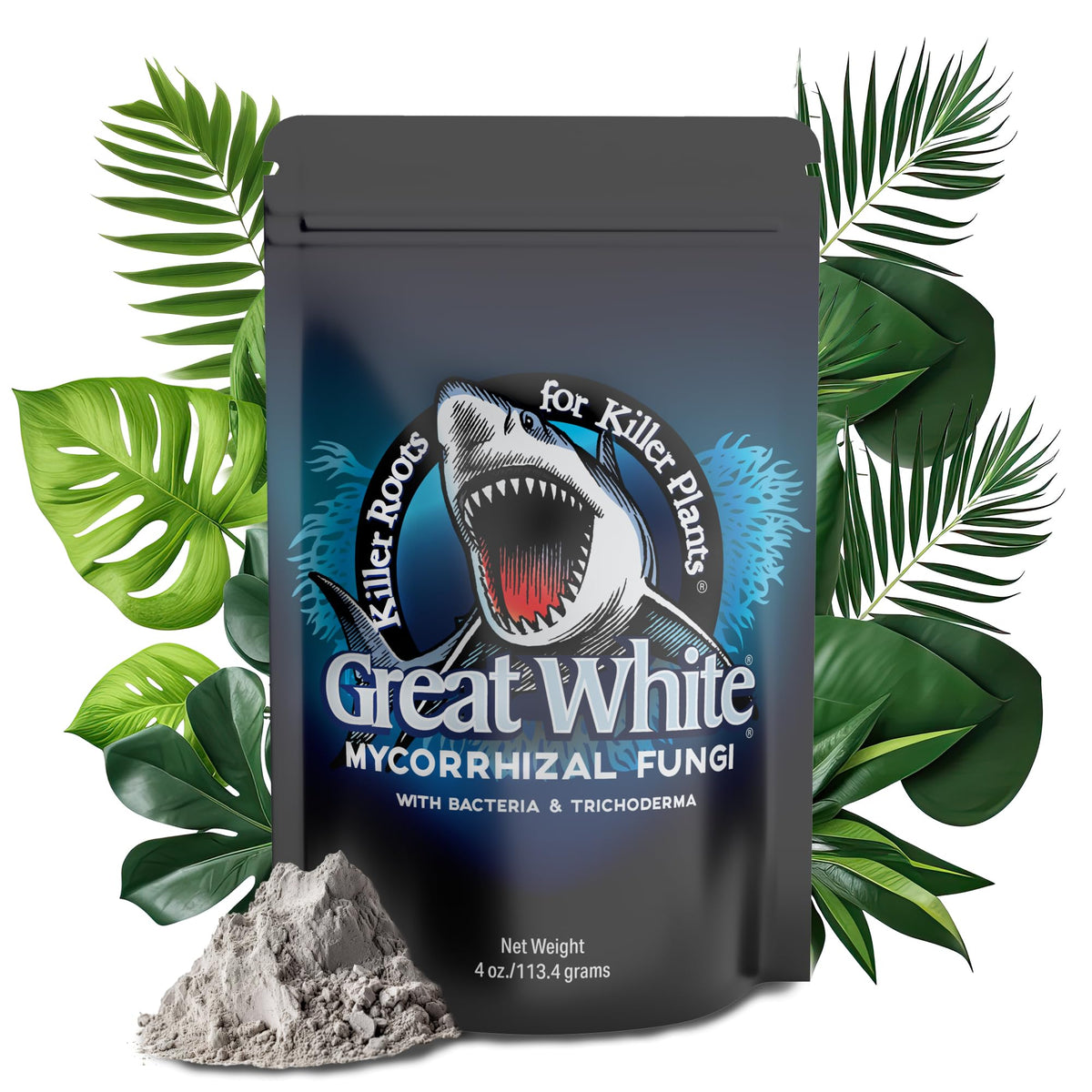 Plant Success Great White bottle front view showing root growth support