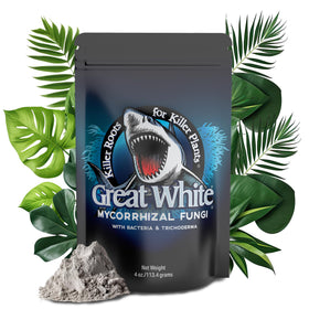 Plant Success Great White bottle front view showing root growth support