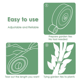 Plantactic Garden Tie nylon material for durable binding