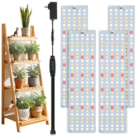 PlantaPulse grow lights panel front view for compact indoor garden