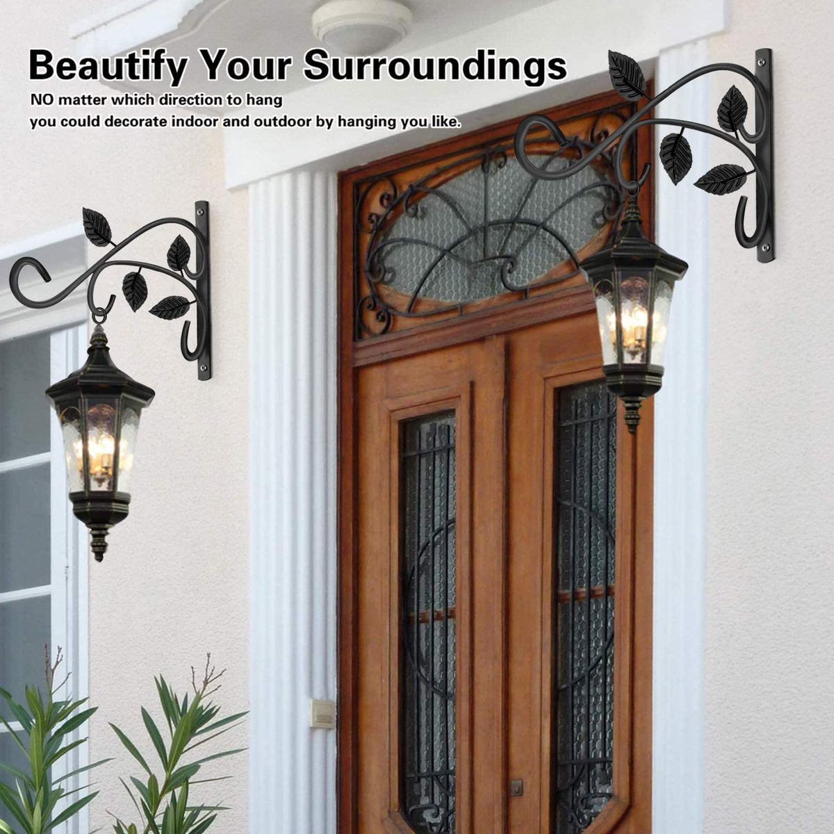 Plant Castle easy-install bracket set simplifies balcony decor