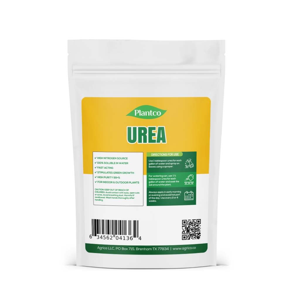 Plantco Urea 46-0-0 dissolves quickly in water for foliar spray