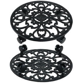 Planterhoma easy-move plant stand helps you reposition plants across rooms.