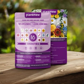 PLANTMEW family-owned USA seed packaging supports local farming