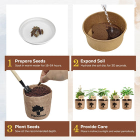 PLANTMEW plant markers help track varieties in your bonsai setup.
