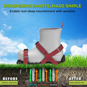 Plantnomics lawn aerator shoes wrench for tightening spikes