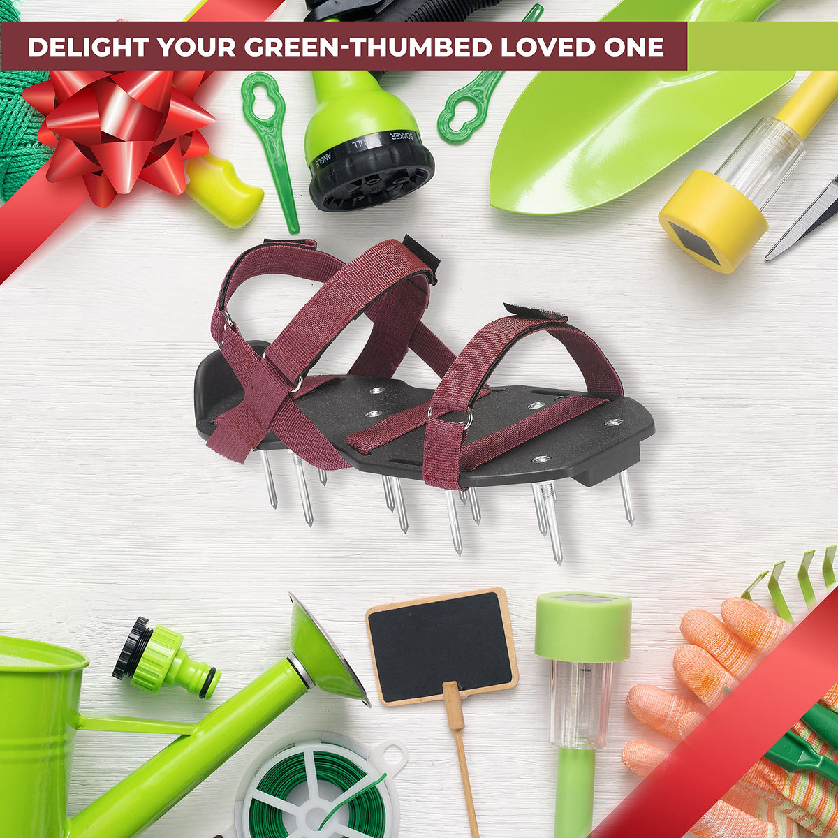 Plantnomics packaging-ready aerator shoes for quick out-of-the-box use