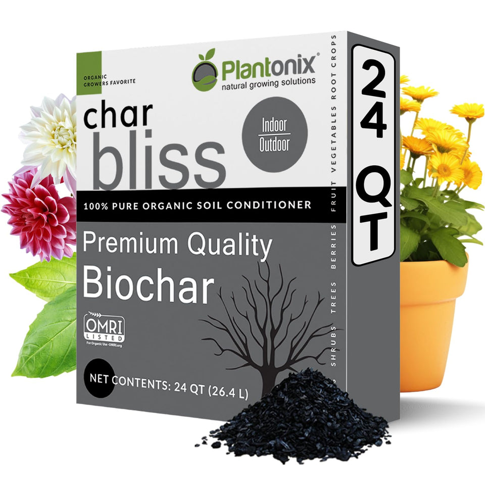 Plantonix Char Bliss bottle pour enables easy application and moisture retention.