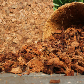 Plantonix Coco Chips support landscaping and long-term soil improvement.