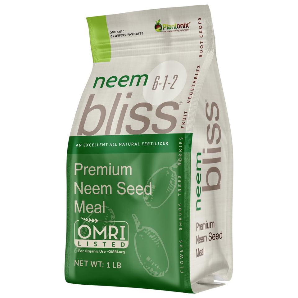 plantonix neem bliss bottle for natural plant nourishment and soil health
