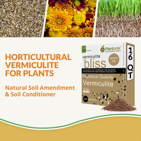 Close-up of vermiculite texture showing moisture-retentive particles for healthy roots