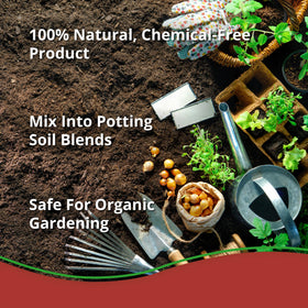 Plantonix Worm Bliss potting soil enriches flowers vegetables