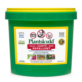 Plantskydd deer-rabbit-repellent-pail protecting gardens from herbivores.