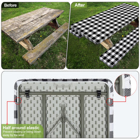 Play Tailor 72x30 rectangle table cover fits standard tables