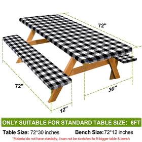 Play Tailor bench covers guard seating during camping trips and picnics
