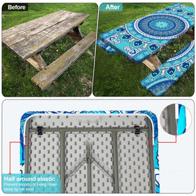 Play Tailor pattern detail showcasing stylish blue design