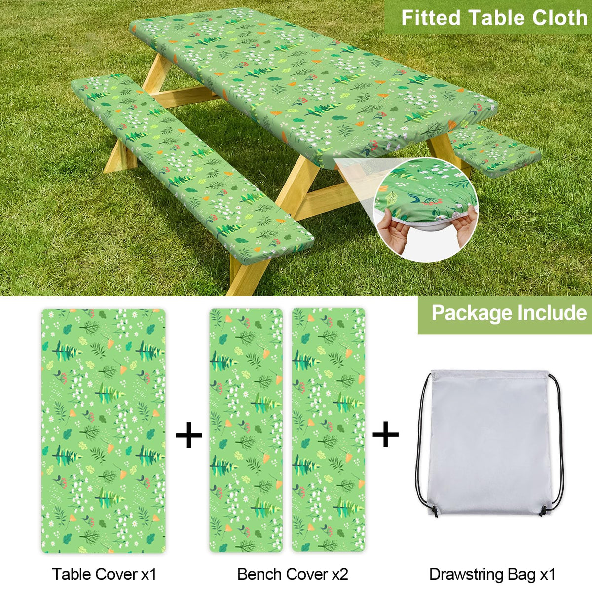 Play Tailor waterproof fabric closeup shows durable, stain-resistant surface.