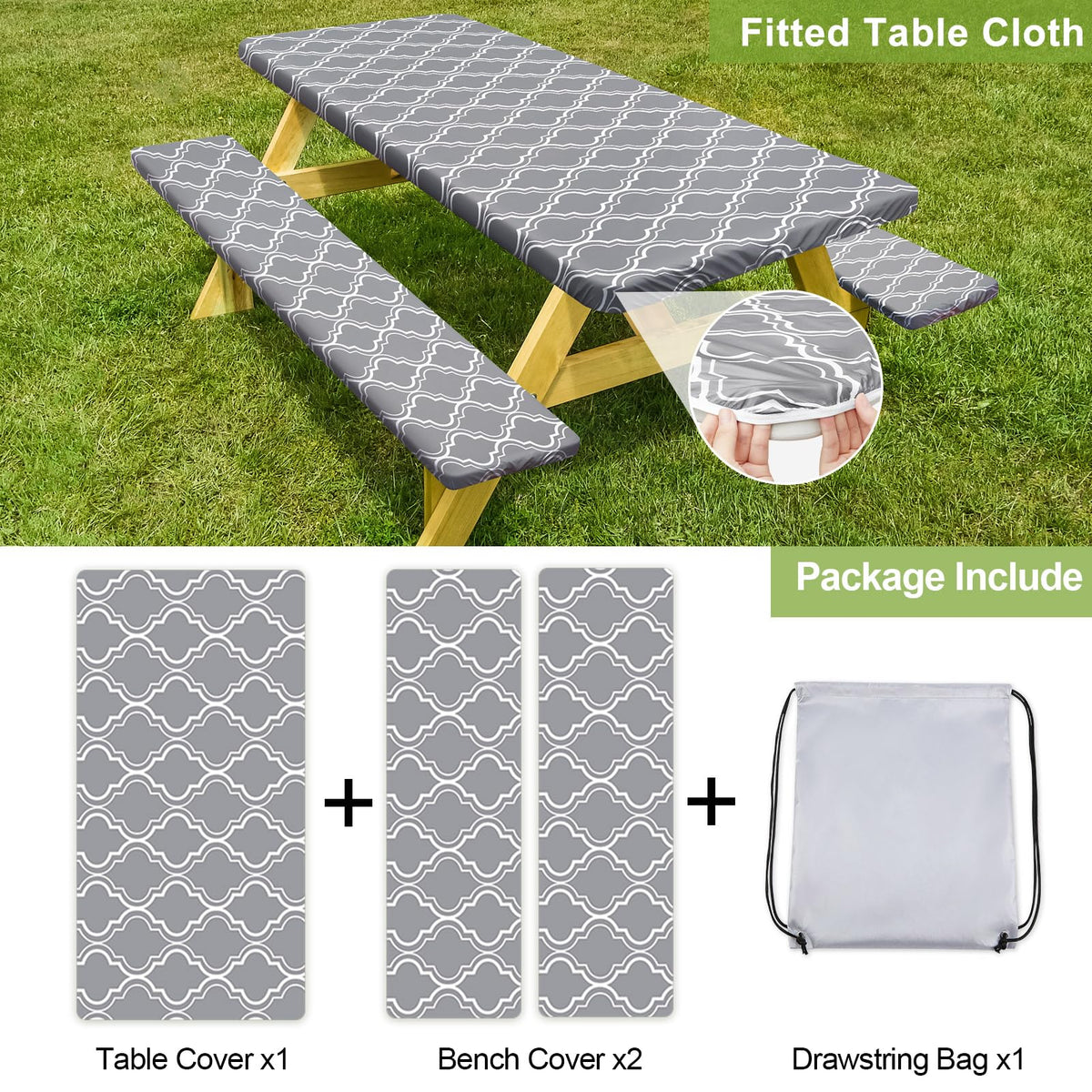 Play Tailor waterproof fabric close-up showing durable surface