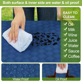 Play Tailor waterproof tablecloth with inner film guarding against spills