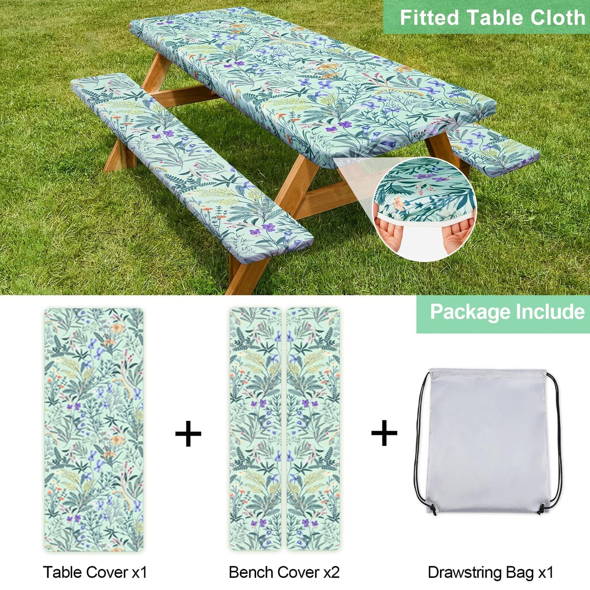 Play Tailor drawstring bag storage simplifies packing and transport