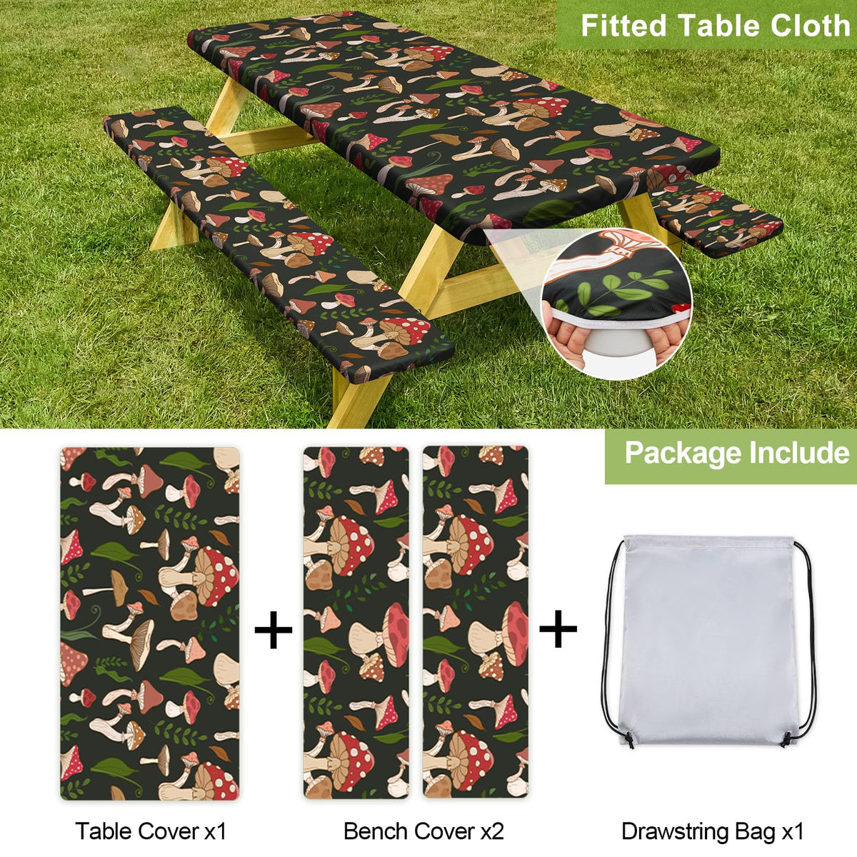 Play Tailor waterproof fabric close-up highlights stain resistance and easy cleanup
