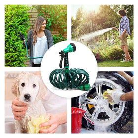 Pleasthome 7-pattern nozzle switch with anti-slip grip suits casual and precise watering.