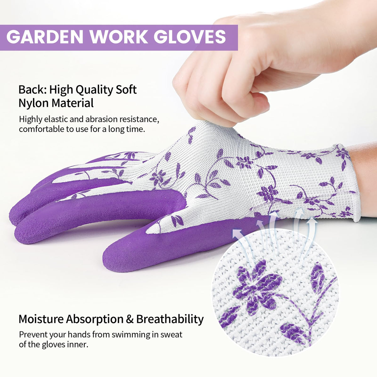 Pleneal gloves deliver comfort and durability in damp or greasy conditions