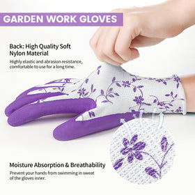 Pleneal gloves deliver comfort and durability in damp or greasy conditions